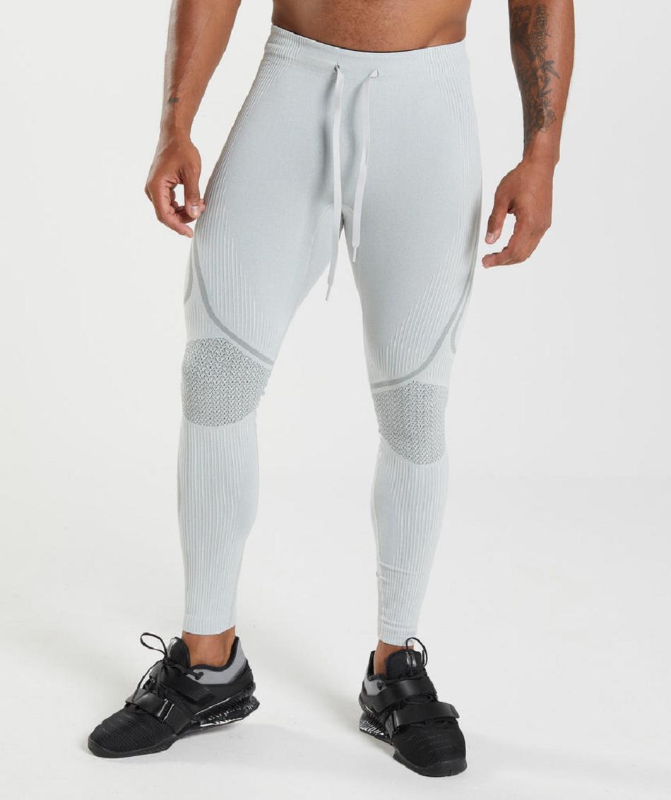 Rajstopy Męskie Gymshark 315 Seamless Głęboka Szare Szare | PL 4133SGL